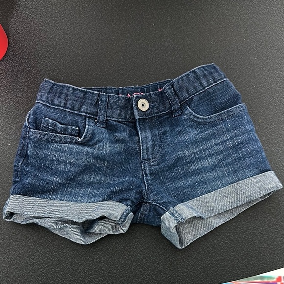 The Children's Place Dark Blue Denim Shorts - Picture 1 of 2